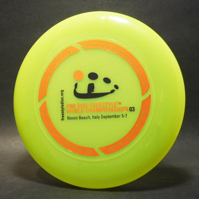 Discraft Sky-Styler FPA World Championships Italy 2003 Yellow