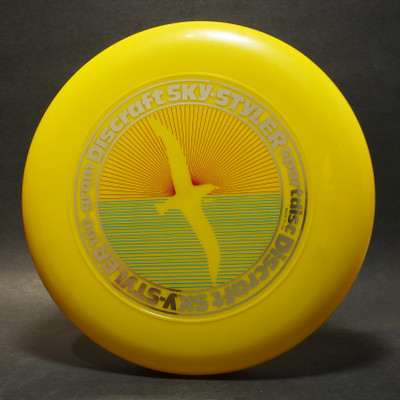 Discraft (Sky-Styler) Bird Logo - Yellow