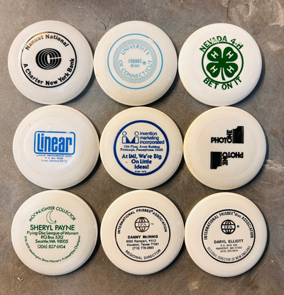 Wham-O 9-Pack Assorted Mini Frisbee Flying Discs Elliott