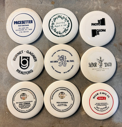 Wham-O 9-Pack Assorted Mini Frisbee Flying Discs Pacesetter