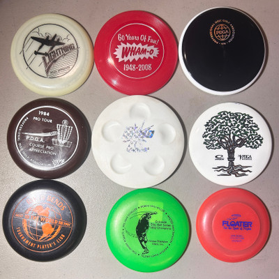 Assorted 9-Pack of Very Unique Mini Discs