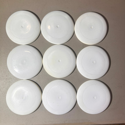 Wham-O Third Period Mini Blank White Assorted 9-Pack