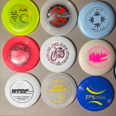 Assorted 9-Pack of Disc Golf Minis and More
