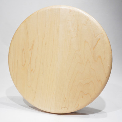 Wood Solid Maple 10" Ultimate Sized Frisbee Trophy Plaque