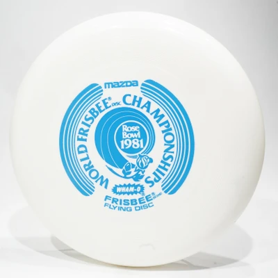 Wham-O World Class Frisbee 100 D w/ 1981 WFC