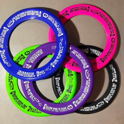 Whiz Rings w/ Airbrush Instructions 2