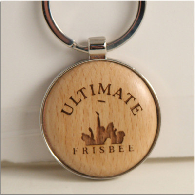 Wood Key Chain  with Your Custom Engraving