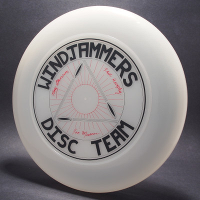 Sky-Styler Windjammers Disc Team Clear w/ Red and Black Matte