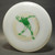 Wham-O North American Series Disc (50 Mold) '77 Clear w/ Green Bird