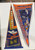 Denver Bronco Championship Pennant Banners '99 and '98