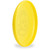 WHAM-O 100 MOLD FRISBEE - CUSTOM FPA 2019 DESIGN yellow back side view