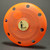 Larami Mini Flying Disc Toys for All Seasons Label, Orange 3.75-Inch