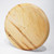 Back of Wood Disc Golf Plaque