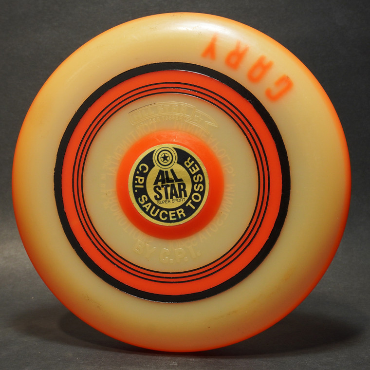 CPI All Star Super Sport Saucer Tosser Flying Disc, Selective Fading 9.5 Inch