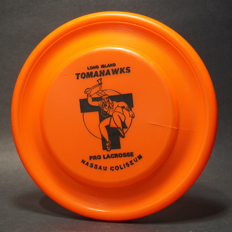 Wham-O Fastback Tomahawks Promotional Disc, FB2 Square Top Orange 100g (Damaged)