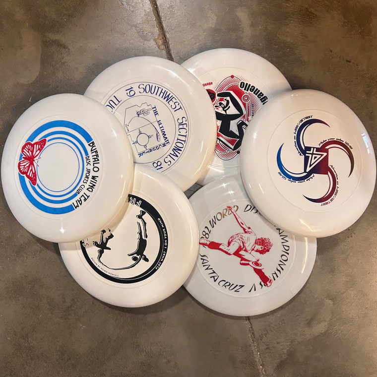 Discraft Sky-Styler 6-Pack Assorted White Discs
