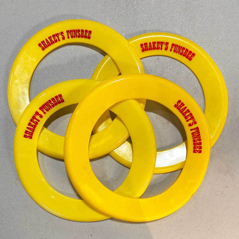Whiz Rings Shakey's Funsbee Set of 4