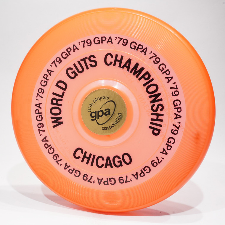 Wham-O Pro Model Guts Disc - World Guts Championships 1979