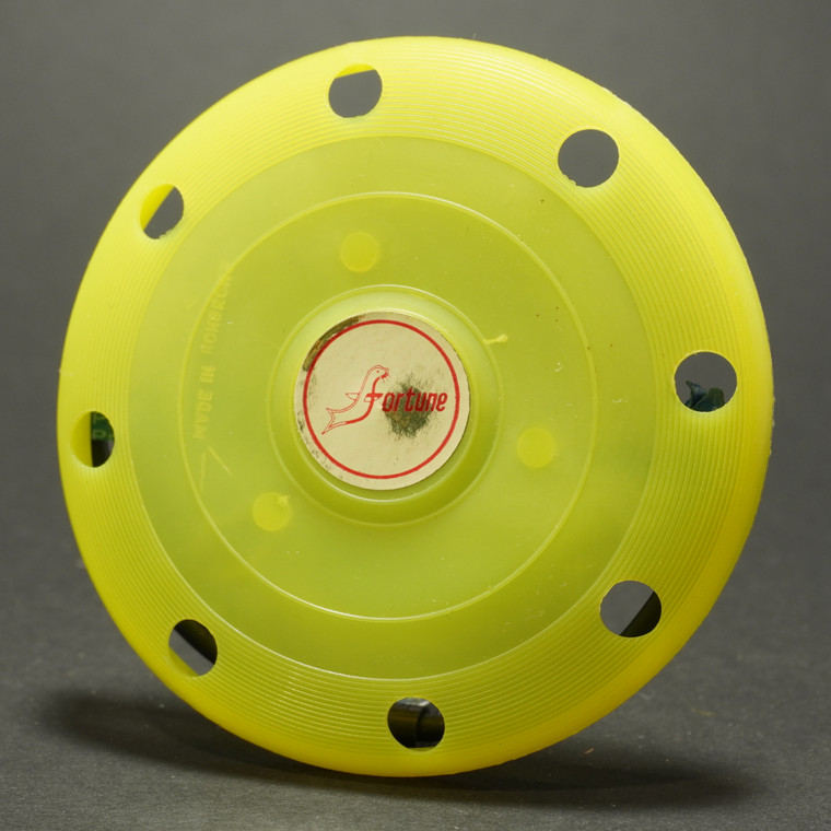 Larami Mini Flying Disc Fortune Label, Yellow 13g 3.75-Inch