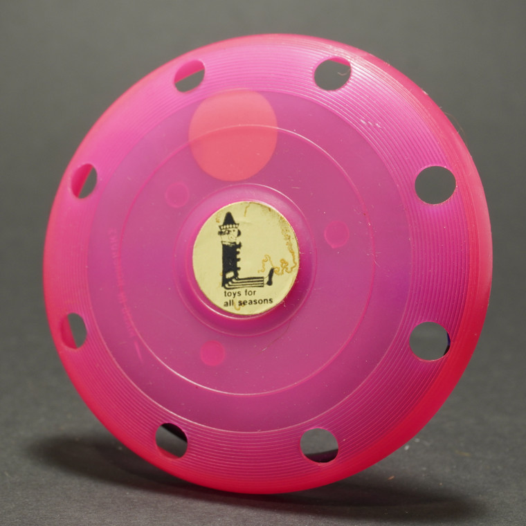 Larami Mini Flying Disc Toys for All Seasons Label, Pink 3.75-Inch