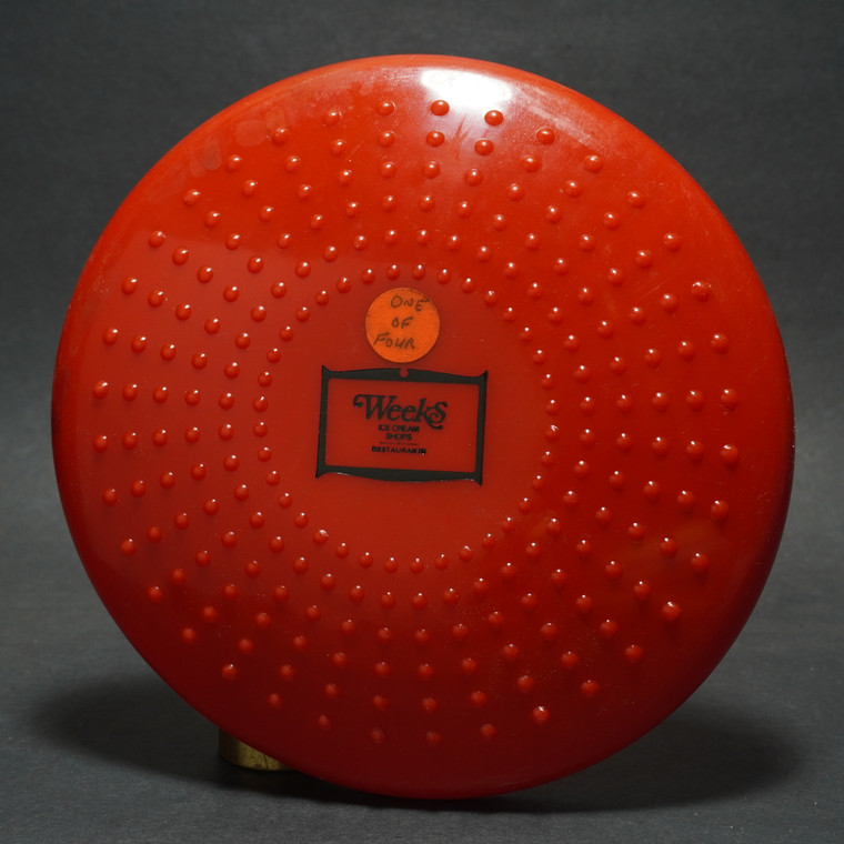 Flying Sun Saucer M-1 Toys - Printed w/ Weeks Ice Cream