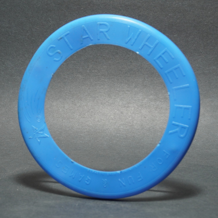 Star Wheeler For Fun & Games Print Mini Flying Ring, 6-Inch Hong Kong Vintage