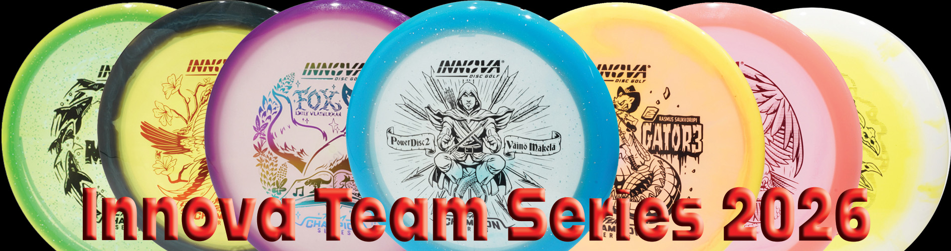 Misprint & Used Golf Discs Section