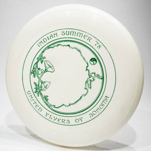 Wham-O 80 Mold Frisbee United Flyers of Sonoma '78 - WRIGHTLIFE