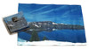 Holiday Christmas Theme Cleaning Cloth, Crater Lake