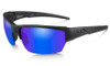 Wiley X Saint in Matte Black & Polarized Blue Mirror Lens