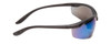 Calabria 91348 Bi-Focal Safety Glasses Shatterproof Blue Mirror Powers 1.00-3.00