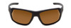 Front View of Smith Rebound Elite Unisex Sunglasses in Deep Ink Navy Blue/Polarized Brown 59mm