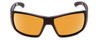 Front View of Smith Operators Choice Sunglasses in Black/CP+Elite Polarized Bronze Mirror 62mm