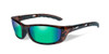 Wiley X P-17 in Gloss-Demi & Emerald Lens