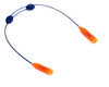 Cablz Zipz Adjustable Eyewear Retainer in Blue & Orange