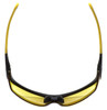 Rimless Safety Glasses S-47-NDM Z87 Safety Rated w/ Yellow Lens