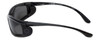 Harley-Davidson Official Designer Safety Eyewear HDSZ803-BLK in Black Frame with Grey Lens