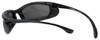 Harley-Davidson Official Designer Safety Eyewear HDSZ803-BLK in Black Frame with Grey Lens