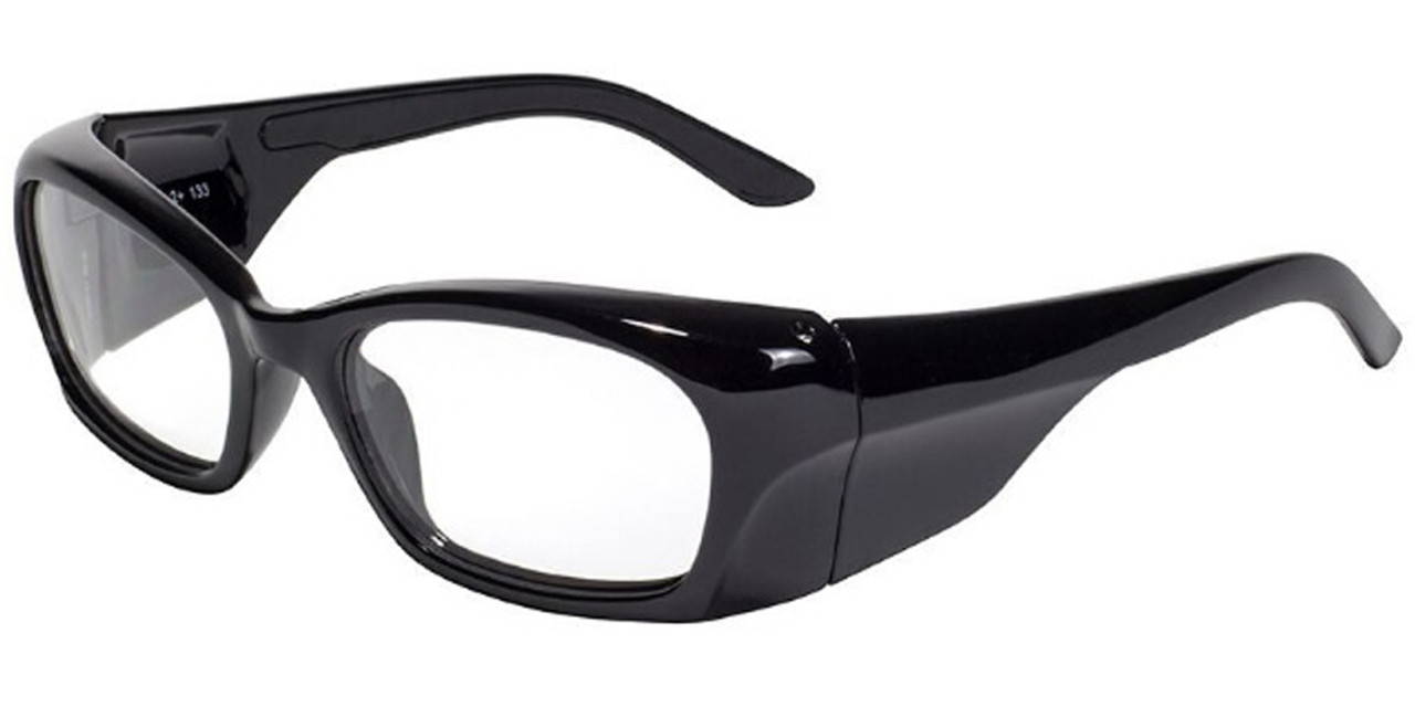 Global Vision Eyewear Full Lens RX Safety Series Y27EOP02 in Black