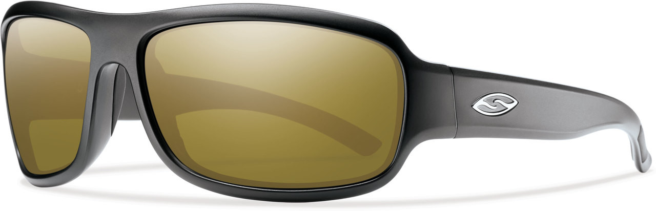 Smith Optics DROP ELITE in MATTE BLACK & POLARIZED BRONZE MIRROR Lens