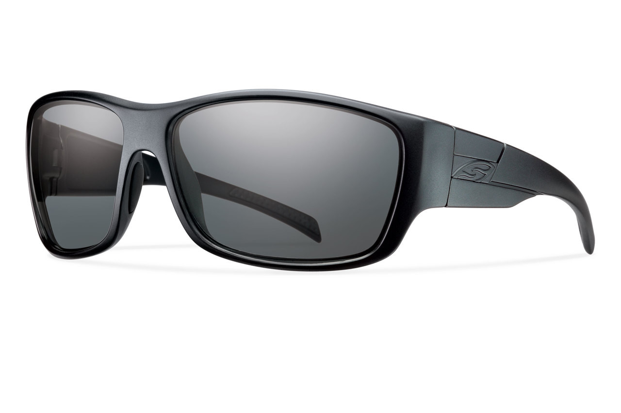 Smith Optics FRONTMAN ELITE in BLACK & POLARIZED GRAY Lens