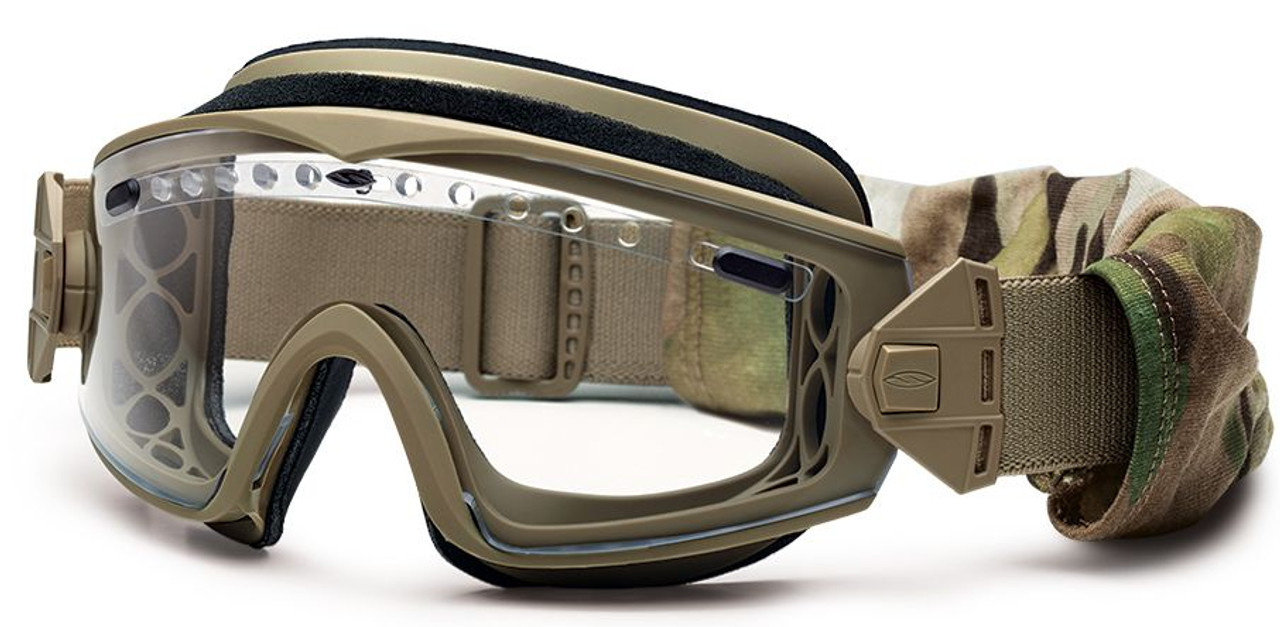 Smith Optics LOPRO REGULATOR in TAN 499 with CLEAR, GRAY Lenses (FIELD KIT)