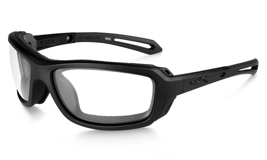 Wiley X Wave in Matte Black with Clear Lens