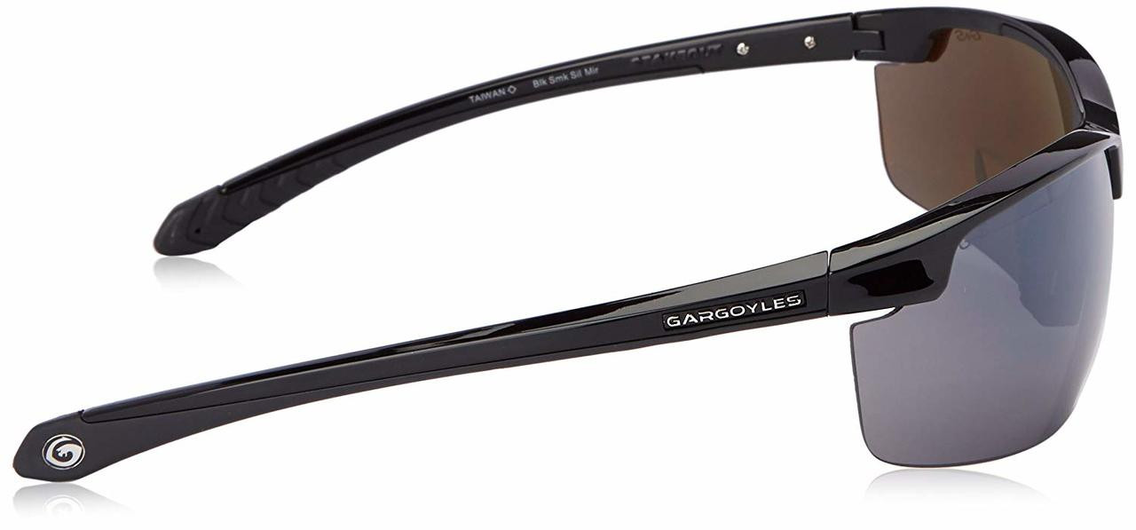 Gargoyles Stakeout Sunglasses in Black with Smoke Lenses