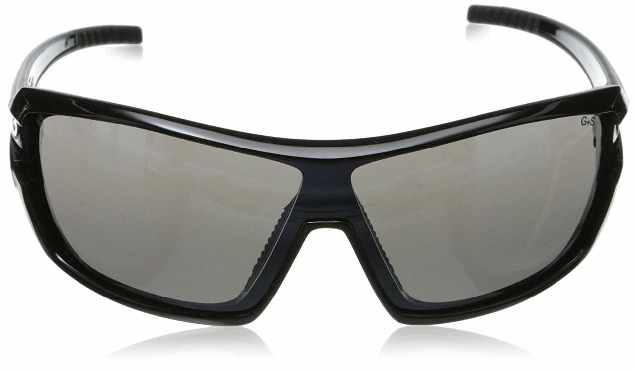 Gargoyles Shield Sunglasses in Black with Smoke Lenses