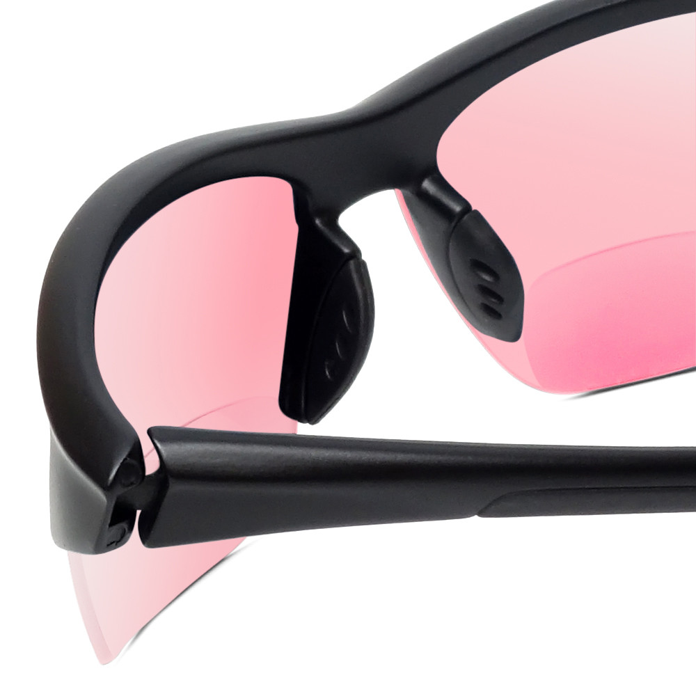 Calabria Sport 202BF Bi-Focal Safety Glasses FL-41 Pink Anti-Migraine Reduction
