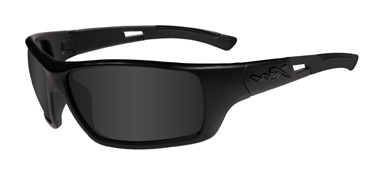 Wiley X Rx Slay in Gloss Black Rhino Safety Glasses
