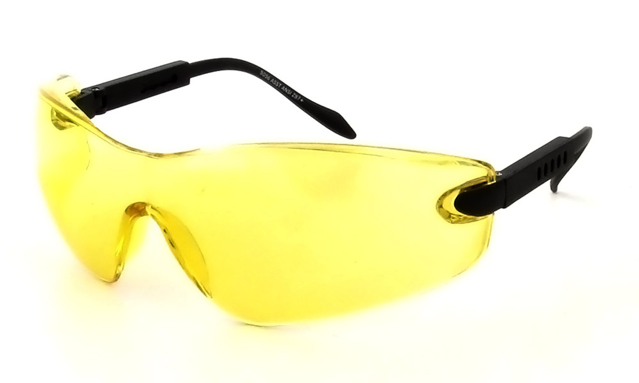 Calabria 5056 Over Safety Glasses UV Protection in Yellow