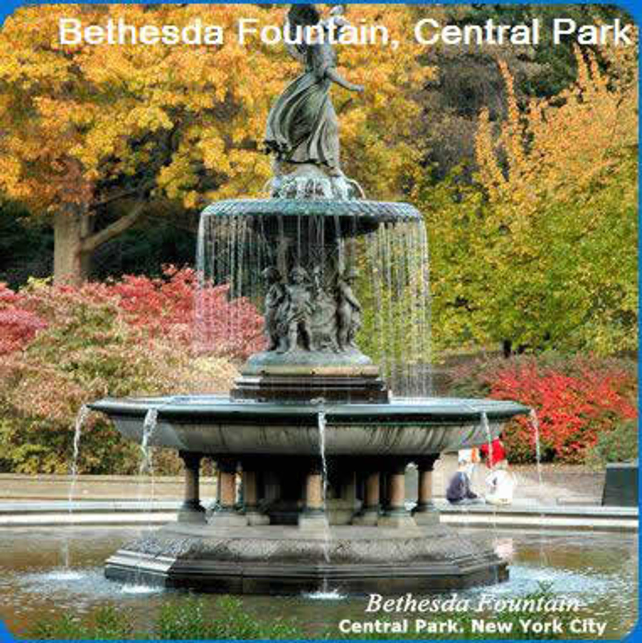 New York Scenery Cleaning Cloths: Bethesda Fountain