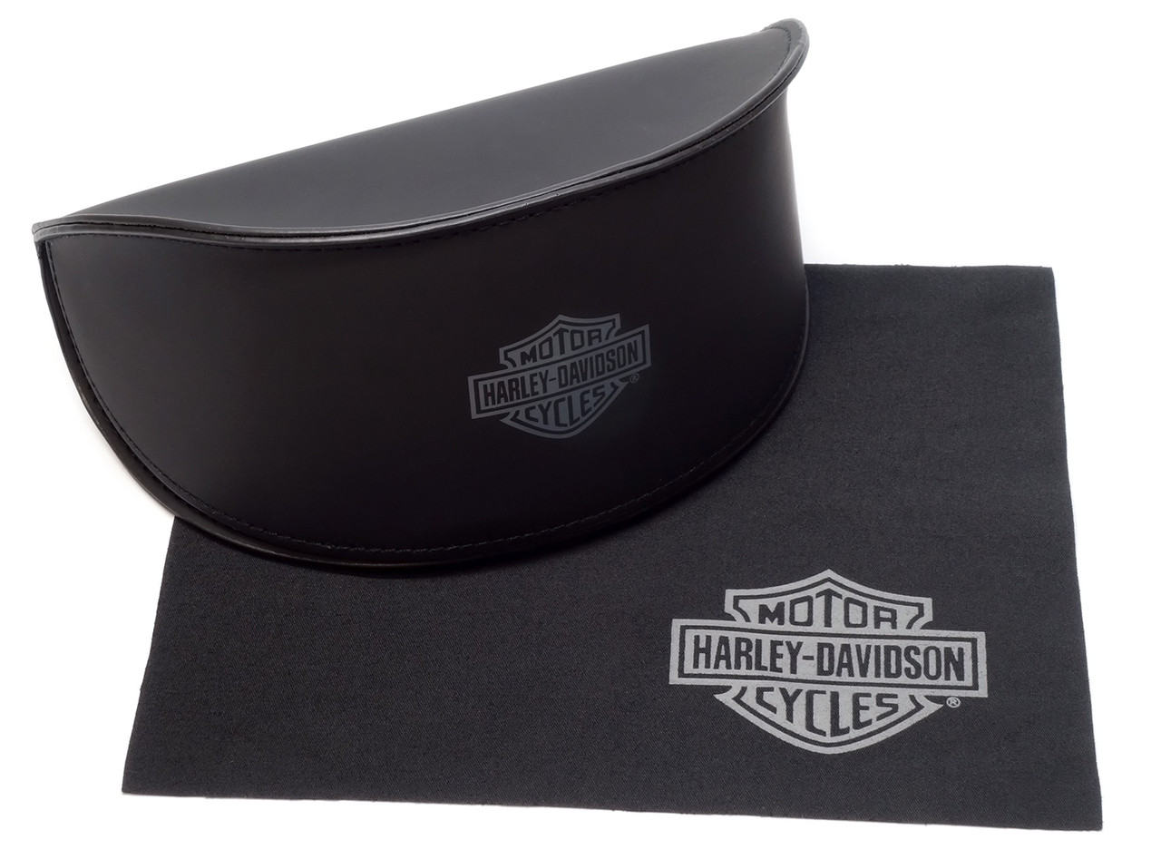 Harley-Davidson Official Designer Safety Eyewear HDSZ809-BLK in Black Frame with Grey Lens